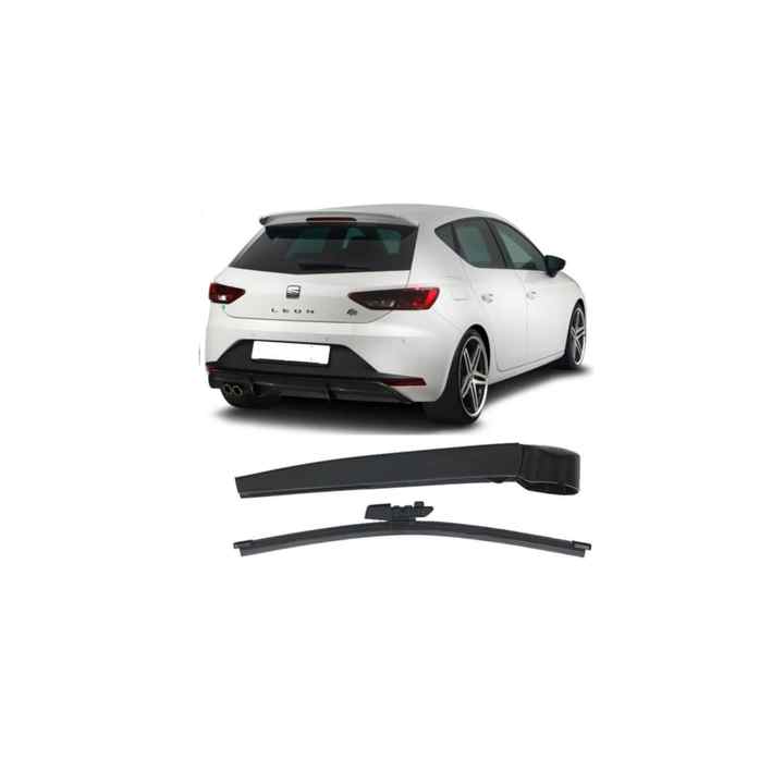 Seat Leon Mk3 Compatible Rear Window Wiper Arm and Broom 2012-2018