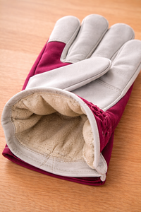 Guantes de Trabajo para Exteriores para Cortar Madera con Palma de Cuero Reforzado, Protección Duradera para las Manos, Marca Privada, Venta al por Mayor - Product Image 4