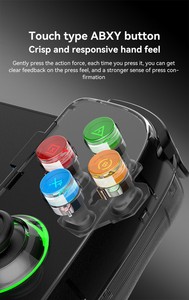 Szzr d7 bt5.0 gamepad עם ג 'ירוסקופ שישה צירים לחצני מגע 350mah עבור אנדרואיד/ios - Product Image 5