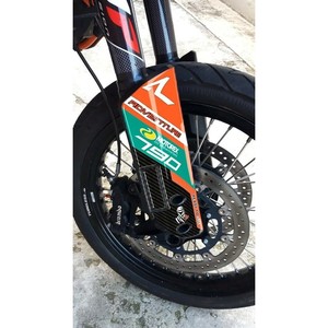 Autocollants en gel 3D pour les protections de fourche compatibles avec les accessoires de moto KTM 790 ADVENTURE R - Product Image 2