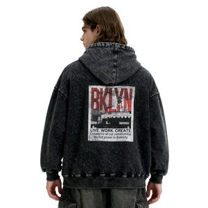 Sudaderas con Capucha Deportivas Extra Grandes de Alta Calidad para Hombre, Sudaderas con Capucha de Color Sólido de Moda al por Mayor, Sudaderas con Capucha con Logotipo Personalizado Estampado en Serigrafía para Hombre - Product Image 5