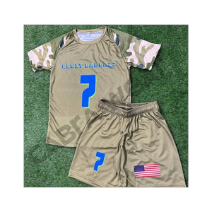 ชุดกางเกงขาสั้นพิมพ์ลายซับลิเมชันสำหรับผู้ชายชุดเสื้อยืดระบายอากาศผ้าฝ้าย100% ฤดูร้อนออกแบบโลโก้ได้ตามต้องการสำหรับ3D - Product Image 1