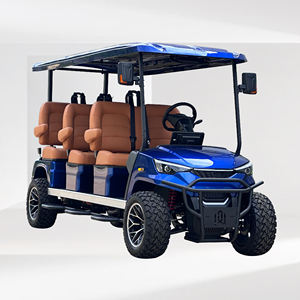 Luxury 4-8 Seater Resort <b>Golf</b> <b>Cart</b> | 60V Lithium <b>Battery</b>, 35km/h Speed and Long 75km Range - Product Image 1