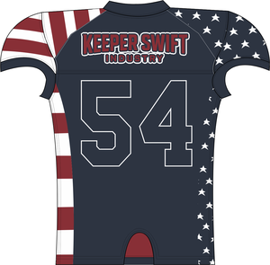 Services OEM, dernier style de maillot de football américain, maillot de football américain de haute qualité, design personnalisé - Product Image 3