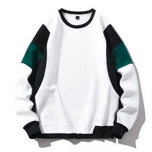 Sudadera de cuello redondo de gran tamaño de algodón/poliéster para mujer, logotipo bordado, cómoda, elegante, holgada, de manga larga, para invierno - Product Image 3