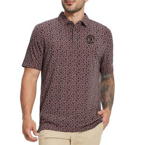 Polo de golf pour homme respirant d'été, tissu de sport pour l'entraînement, polo de golf en gros - Product Image 2