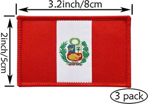 Biểu Tượng Tùy Chỉnh 3D Thêu Các Bản Vá Lỗi Sắt Trên Chữ Chenille Các Bản Vá Lỗi Cho Quần Áo Twill Mềm Vải Thêu Vá Quốc gia Cờ - Product Image 2