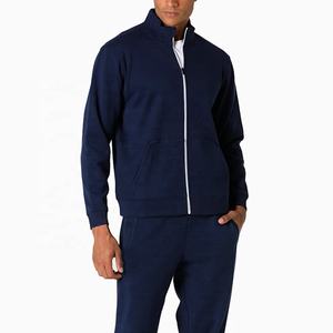 Ensemble de survêtement pour homme de taille européenne, patchwork, sur mesure, rouge-gris, vêtements de sport, sweat-shirts, pantalons, costumes décontractés, survêtements - Product Image 5