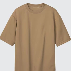 Camisetas de gran tamaño de algodón AIRism, Camiseta holgada de moda, ropa de calle, camiseta de equipo lavado de peso pesado Ringer Boxy - Product Image 5