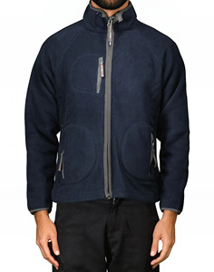 Veste respirante à fermeture éclair en polaire hybride pour hommes Vente en gros Veste polaire à fermeture éclair de haute qualité pour l'hiver avec logo personnalisé - Product Image 1