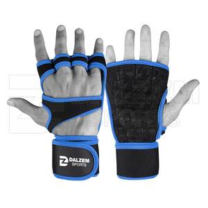 Gants d'haltérophilie respirants de haute qualité sangle de poignet intégrée équipement de sécurité de Fitness pour l'entraînement croisé WOD autre Fitness - Product Image 4