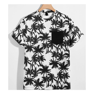 Good Quality New Design Men Plain Fashion <b>Slim</b> Fit Customized Plus Size Clothing All Over Print T Shirt - Product Image 1
