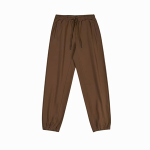 Men's New Design Sport Casual Canvas Jogger Drawstring Closure Breathable Quick Dry Sweatpants Plus Size Loose Fit OEM ODM - Product Image 5