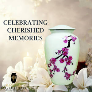 โกศบรรจุอัฐิรูปดอกไม้สีชมพูพร้อมรากไม้ สำหรับบรรจุอัฐิมนุษย์-สไตล์อเมริกันและยุโรป เป็นมิตรกับสิ่งแวดล้อม ปรับแต่งได้ - Product Image 6