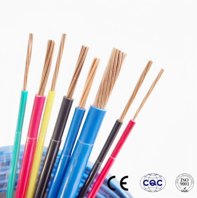 THHN THWN Flexible Wire Pvc Industrial Nylon Sheath 600v 1 Core 1.5mm/2.5mm Wires Copper Conductor