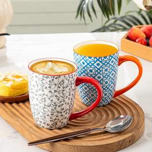 Mug en céramique à motif imprimé magnifique - Cadeau esthétique mignon pour la fête des mères, compatible lave-vaisselle et micro-ondes, personnalisable, avec poignée ergonomique - Product Image 5