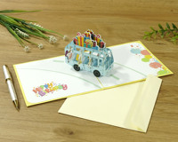 Le meilleur cadeau pour un joyeux anniversaire avec des cartes de vœux 3D pop-up faites à la main, fabriquées au Vietnam par HMG