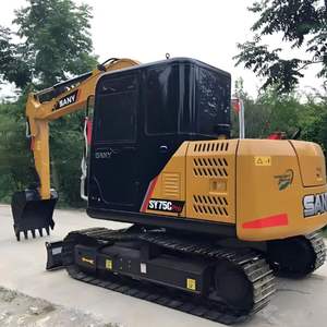 ¡Gran Oferta! Excavadora Hidráulica de Orugas de Alta Eficiencia, Usada, con Certificación CE/EPE, SANY SY75C, Miniexcavadora de 7.5 Toneladas para Excavación en Terrenos Agrícolas - Product Image 5