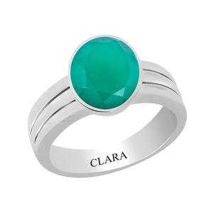 Anillos de Ónix Verde Natural Certificado, Piedras Preciosas Hakik para Uso Diario - ¡Compre Ahora! - Product Image 1