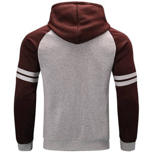 Sudaderas con capucha de lana de algodón, jerséis de estilo personalizado con bordado y técnicas teñidas Lisas para Sudadera con capucha de invierno para hombre - Product Image 2