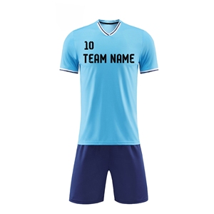 Uniformes de Fútbol Personalizados con Impresión por Transferencia de Calor, Camisetas de Fútbol de Manga Corta, Transpirables, de Secado Rápido, para Entrenamiento - Product Image 2