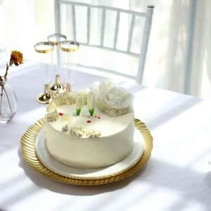 แท่นวางเค้กโลหะนูนสำหรับงานแต่งงานร้านอาหารบ้าน - Product Image 2