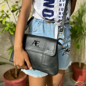 กระเป๋ามีสายสำหรับผู้หญิง,กระเป๋าถือมีสไตล์แฟชั่นหนังแท้ - Product Image 1