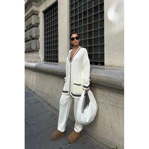 Conjunto de Cárdigan y Pantalones de Punto Lunadel 9974, Estilo Casual para Otoño - Product Image 2