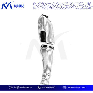 Uniforme de equipo de béisbol clásico de poliéster de alta calidad, atletas de tendencia superior, conjuntos transpirables que absorben el sudor completamente sublimados, XS XL - Product Image 4