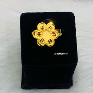 Latest Stylish Design Women's Flower Classic Charm Necklace Set with Box <b>Chain</b> 16inches Length Gold Plated - Product Image 3