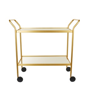 Chariot en métal de haute qualité Chariot de service fait main de qualité supérieure Designer de taille personnalisée Vente en gros Nouveau chariot en métal - Product Image 1