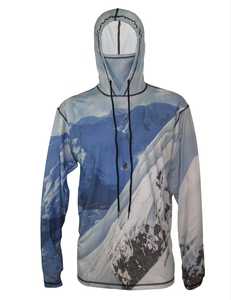 Sudadera con capucha de pesca al aire libre Unisex con capucha de manga larga tela de refrigeración transpirable Material que absorbe la humedad y protección UV - Product Image 6