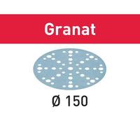 Disques de ponçage Festool Granat Abrasives 150 mm, lot de 50
