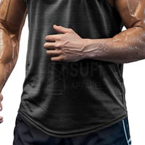 Chaleco de Punto Casual para Hombre a Bajo Precio, Ropa de Verano de Alta Calidad, Transpirable, de Secado Rápido, 100% Algodón - Product Image 4