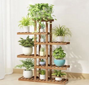 Kệ Trồng Hoa 5 Tầng Thương Hiệu Nhà Cung Cấp Bán Chạy MOQ Thấp Dịch Vụ ODM Tùy Chỉnh Có Thể Chuyển Đổi Thân Thiện Với Môi Trường - Product Image 2