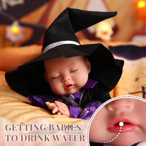 Babeside Nancy 16 "réaliste Silicone Halloween bébé bébé fille habiller <span class=keywords><strong>la</strong></span> <span class=keywords><strong>nuit</strong></span> réaliste Reborn bébé poupée avec fonction <span class=keywords><strong>pipi</strong></span> - Product Image 4