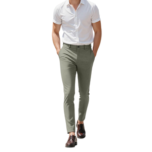 กางเกงชิโน่ผู้ชายสั่งตัดได้ ระบายอากาศ แห้งเร็ว ทรงสวยไม่ซ้ำใคร  รับสกรีนโลโก้ของคุณเอง - Product Image 4