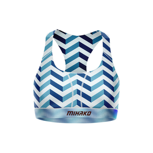 Sujetador deportivo sin costuras de alto impacto para mujer, de secado rápido, transpirable, para gimnasio, entrenamiento, Fitness, Yoga, estampado de talla grande para correr, Reversible - Product Image 2