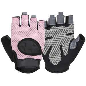 Meilleurs gants de musculation Vente en gros directe d'usine avec paume antidérapante et sangle réglable - Product Image 3