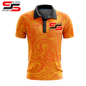 Polo ajustado para hombre y mujer al por mayor, Polo de golf de poliéster bordado con logotipo personalizado unisex - Product Image 5