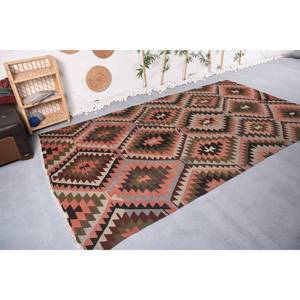 พรมถักสไตล์ตุรกีโบราณขนาด6.1 x สีน้ำตาล10.3ft เบจวัสดุขนสัตว์ลาเท็กซ์สำหรับห้องนั่งเล่นห้องโถงสำหรับวัยรุ่น - Product Image 2