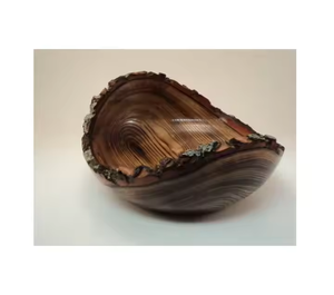 ชามซุปทำจากไม้ชามเสิร์ฟอเนกประสงค์สำหรับขนมอาหารเช้าอุปกรณ์เสิร์ฟซุปชามสลัดโดยงานฝีมือเสี้ยว - Product Image 5