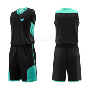 Conjuntos de uniformes de baloncesto de diseño personalizado más vendidos, nueva llegada, ropa de práctica Premium transpirable de talla grande - Product Image 1