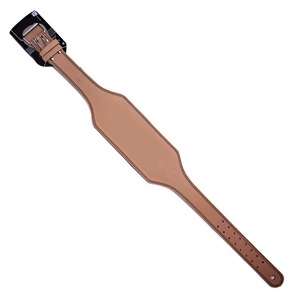 Soutien dorsal Ceintures d'haltérophilie en cuir véritable de 4 pouces Ceinture d'haltérophilie de conception conique de haute qualité pour l'entraînement au levage de terre - Product Image 5