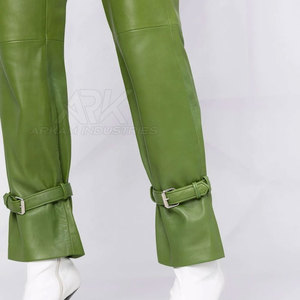 Lightweight Women Leather <b>Pant</b> With Stylish Modern Shape And Soft Feel For Casual Fashion Activities - Product Image 6