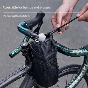 <span class=keywords><strong>Porte</strong></span>-gobelet portable, imperméable, réglable et léger pour guidon de vélo, sac de rangement - Product Image 4