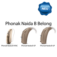 Dernières aides auditives Phonak Belong Naida B30 8 canaux, puissance derrière l'oreille, prix bas, programmables, emballage professionnel, couleur