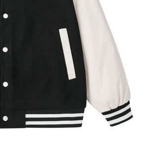 Blouson Bomber Varsity Femme Hiver 2025 Personnalisable Broderie Boutons Imperméable Respirant Doublure Polaire Teinte - Product Image 4
