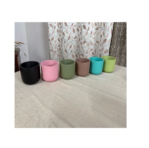 Vente en gros de décorations de jardin en terre cuite bohème multicolores, design carré, pots et jardinières multicolores - Product Image 6