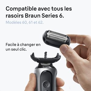 Cabezal de Repuesto para Afeitadora Eléctrica USB 3 en 1 para Hombre, Láminas de Repuesto para Afeitado Preciso de Cara y Barba - Product Image 5